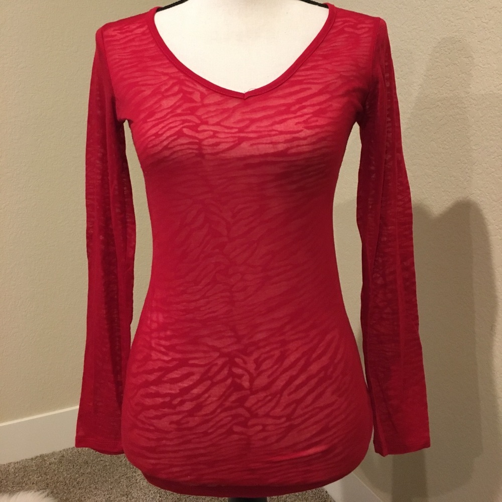 Bozzolo - Red Sheer - Size small